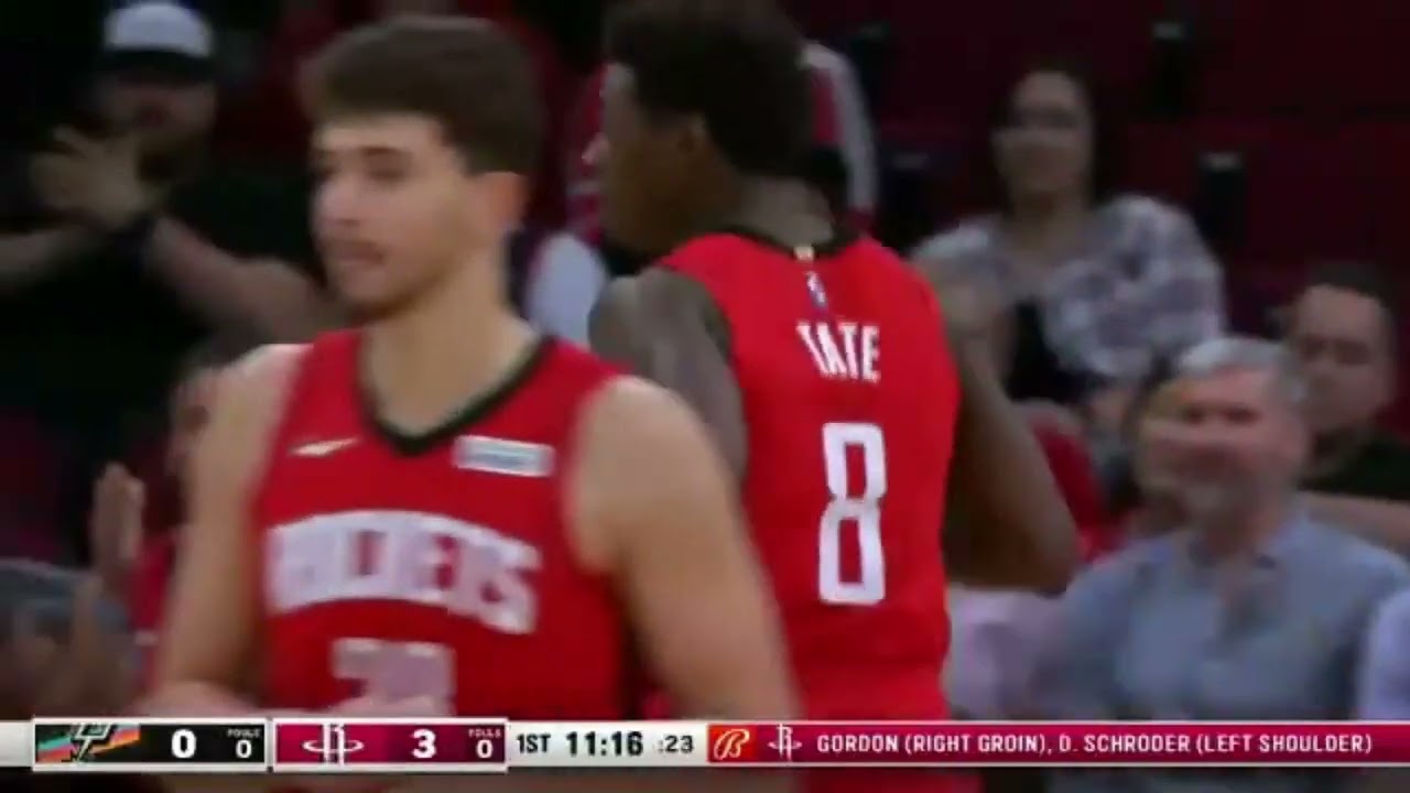 JaeSean Tate Scores a Three& Turns Into Prime James Harden