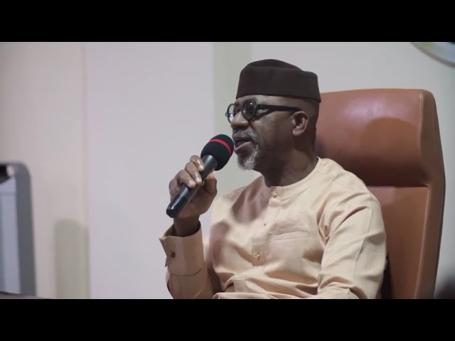 Watch moment Ogun governor, Dapo Abiodun, addressed himself as 'privileged governor'