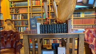 Red Leather Reading Chairs In The Enchanted Emporium
