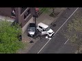 Major accident early Monday morning shuts down part of West Irving Park road on city’s North Side