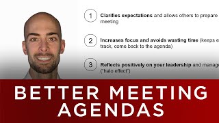 Lead Business Meetings: How to Write Effective Meeting Agendas and Outlines