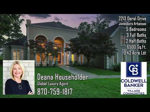 2213 Doral Drive, Jonesboro, AR home video tour