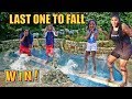 LAST TO FALL IN THE POOL WINS $1,000!!