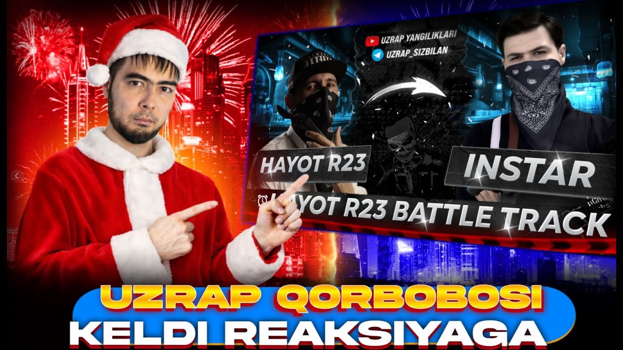 HAYOT R23 VS INSTAR REAKSIYA UZRAP QOR BOBOSIDAN LIKE BOS