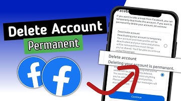 How To Delete Facebook Account Permanently | How To Delete Facebook Account | 2025🔥 |