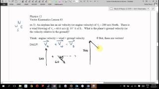 Physics 12 U1L3 Introduction to Vectors