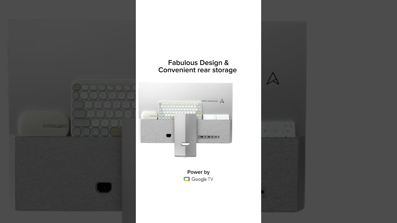 その他 ASUSZenScreenSmartMS27UCGoogleTV ASUS ZenScreen 27