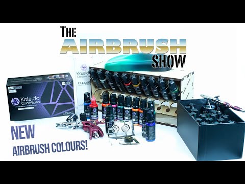 NEW PAINT RANGE | GAAHLERI KALEIDO ACRYLICS - THE AIRBRUSH SHOW S3.EP05