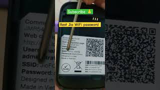 how to check default password Jio wifi | rest jio fi hotspot #unboxing #diy #jio #password #science