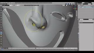 Sculpting a Terrifying Horror Mask from Scratch! | Digital Art Time-lapse