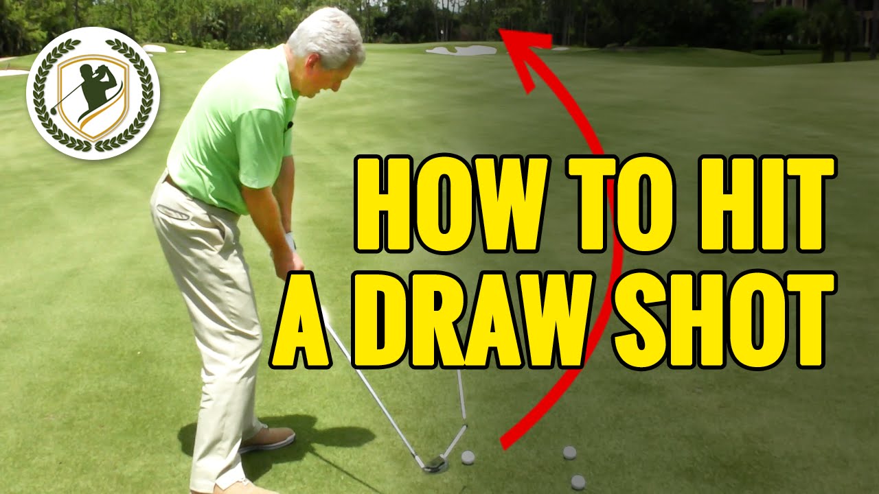 How To Hit A Draw Shot In Golf Pga Tour Swing Tips Youtube