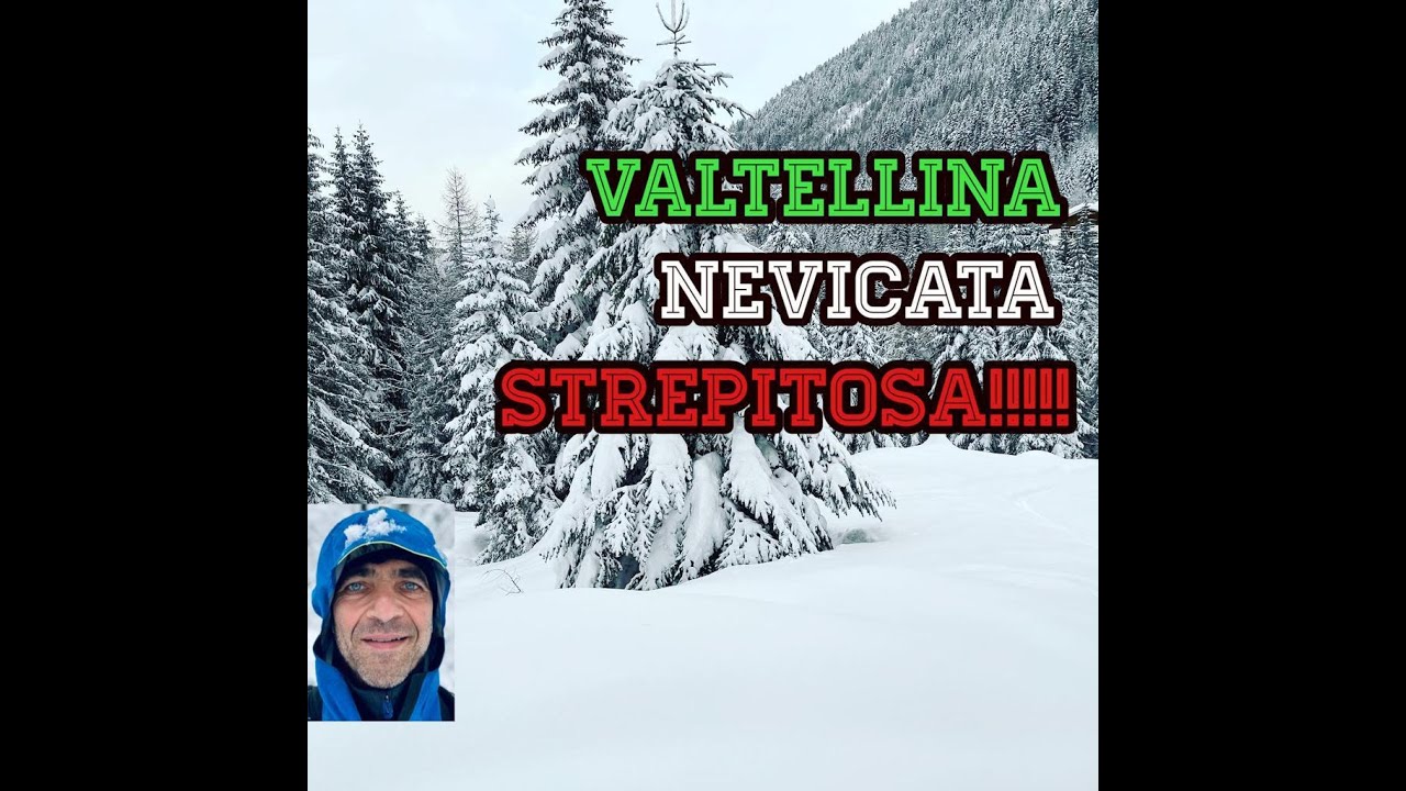 Sci Alpinismo: Valtellina nevicata strepitosa. Powder Powder powder
