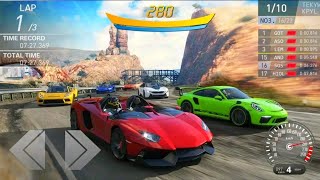 Crazy Racing Car 2 - Sports Car Drift Racing Games - Android Gameplay screenshot 2