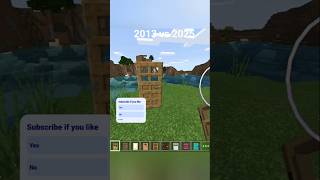 Minecraft old vs new texture #minecraft #shorts