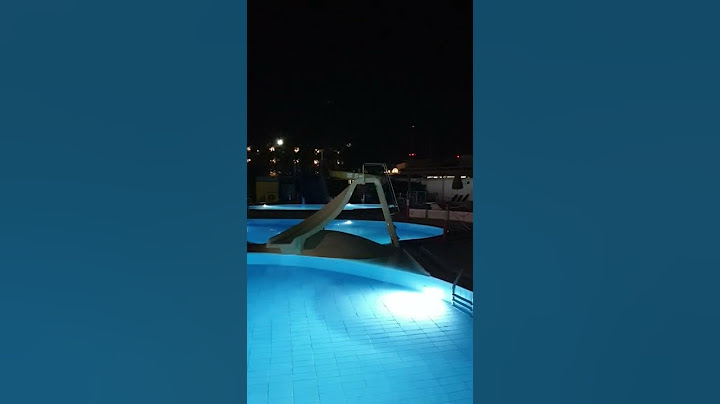 Das war Urlaub auf Kreta /Abends /Pool