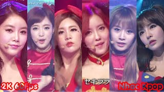 T-ARA - Sexy Love (Japanese Ver.) (121222 NHK Happy Music) 2K 60Fps