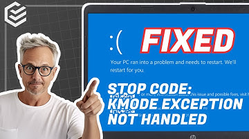 [FIXED] Kmode Exception Not Handled Windows 10/11❌| How to Fix Blue Screen Error on Windows 11✔️2024