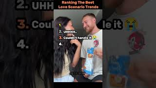 Ranking The Best Love Scenario Trends #shorts