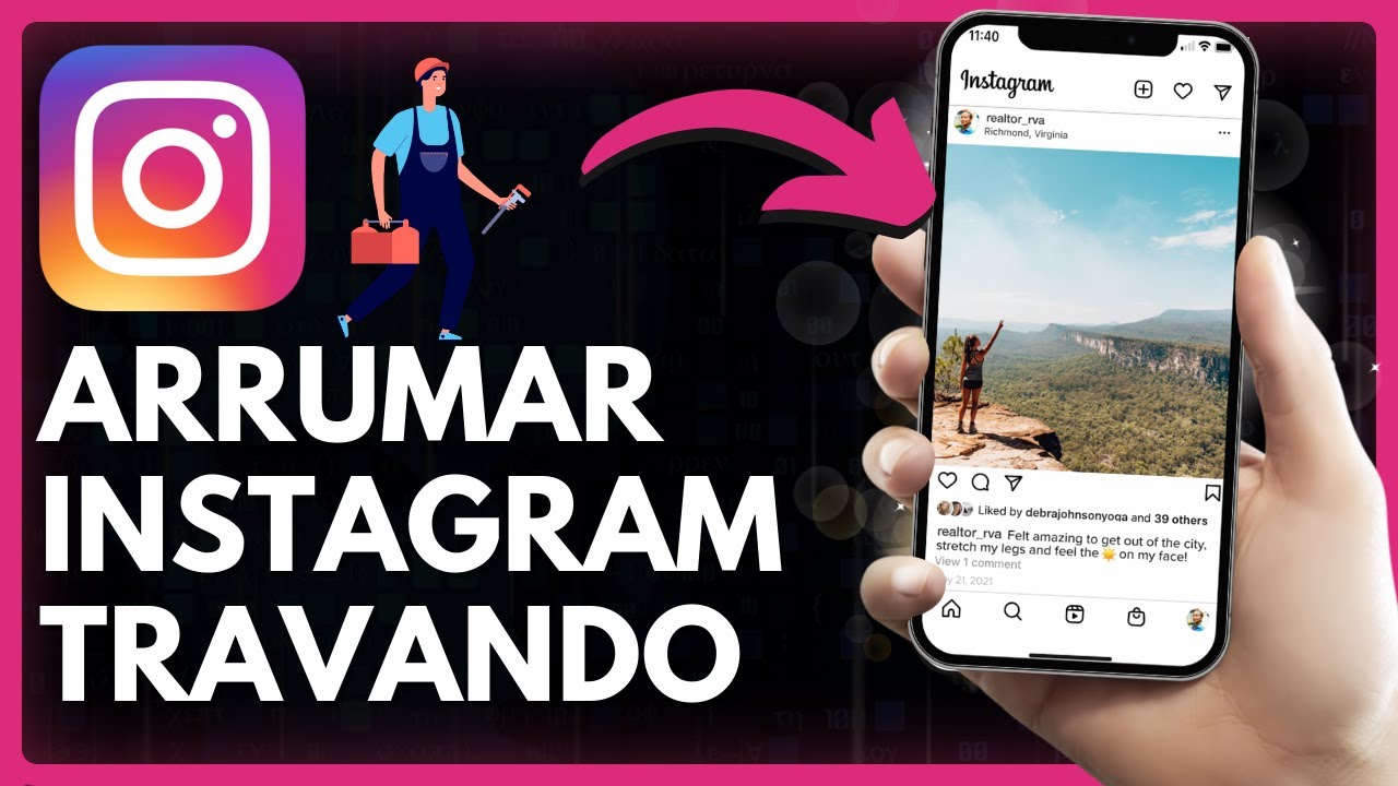 Solução! Arrumar Instagram Travando | Rápido e Fácil! - YouTube