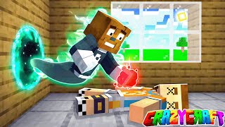 Becoming DANNY PHANTOM in Minecraft Crazy Craft