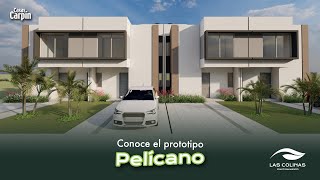 Recorrido Virtual Prototipo Pelícano Fraccionamiento Las Colinas | Casas  Carpín - YouTube