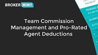 Team Commission Management