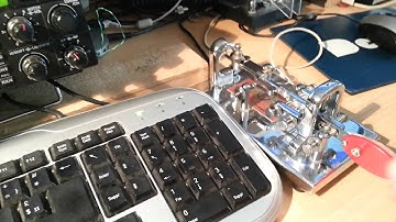 2 way bug qso with ua3av and f8dgy on15 metres