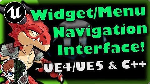 Interface for Menu Navigation! | How To Make YOUR OWN SSB Game | Unreal & C++ Tutorial, Part 79