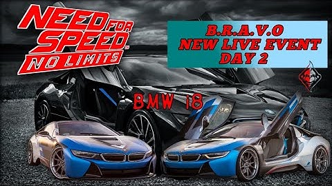 NFS NO LIMITS BMW i8 B.R.A.V.O DAY2  #nfsnl