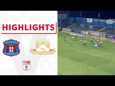 Carlisle Morecambe Goals And Highlights