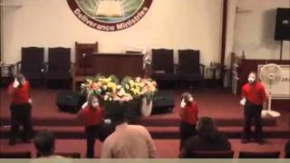PWDM Consuming Fire Mime Team with Asst Pastor Kenny Moran of PWDM