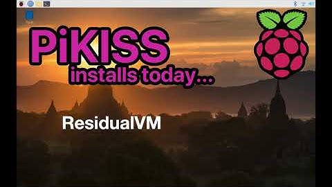 PiKISS installs today... ResidualVM on Raspberry Pi