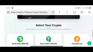 Best Website to Buy Flash USDT BEP20 TRC20 | $250 Flash $20