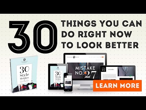 Men's Style or Fashion Mistakes & How To Avoid Them Instantly | Video Course Gentleman's Gazette