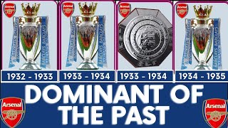 Is It Possible Again | Arsenal all trophies from 1903 to 2023