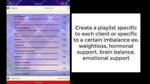 Creating a custom playlist within The Genius Insight App