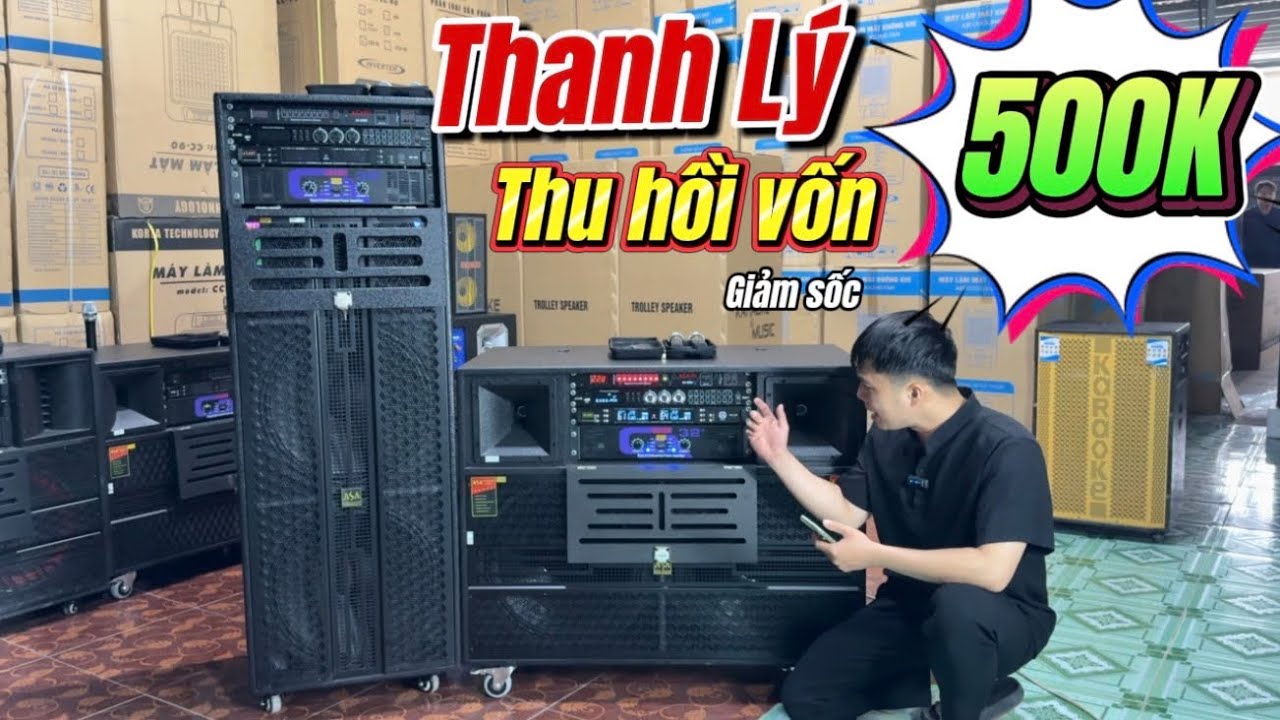 🔥 THANH LÝ THU HỒI VỐN LOA KÉO ĐIỆN KHỦNG GIÁ CỰC RẺ CUỐI NĂM #loakeogiare #loa 