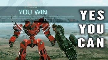 Can a chainsaw-only melee build win in A-Rank?   #armoredcore6  #gaming #ac6#pvp#nodamage