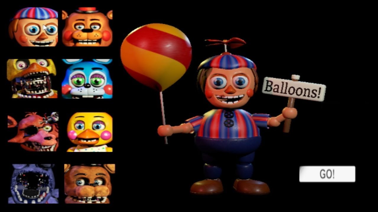 Five Nights at Candy's 2 Playable Animatronics REMASTERED by