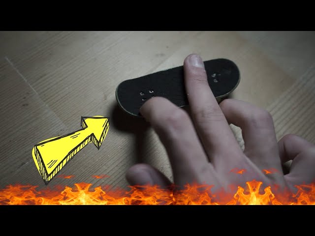 THE MOST DIFFICULT TRICK on a FINGERBOARD