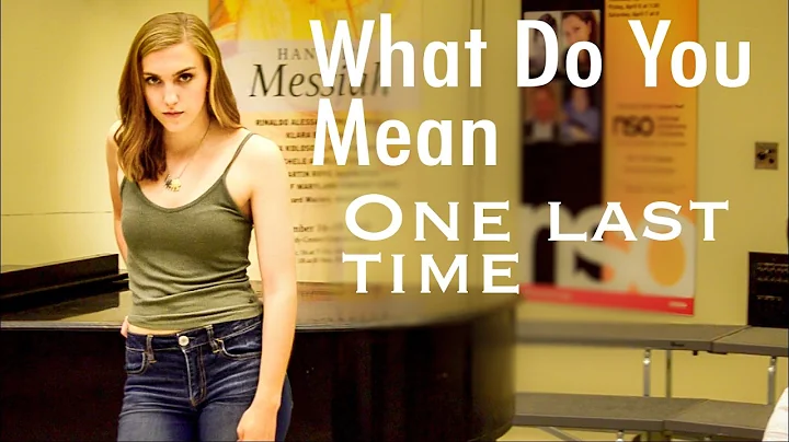 What Do You Mean/One Last Time (Cello + Piano + Vo...