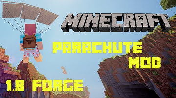 Parachute Mod | Minecraft 1.8 | Mod Showcase