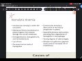 Pathology: haemolytic anemia (part 2)