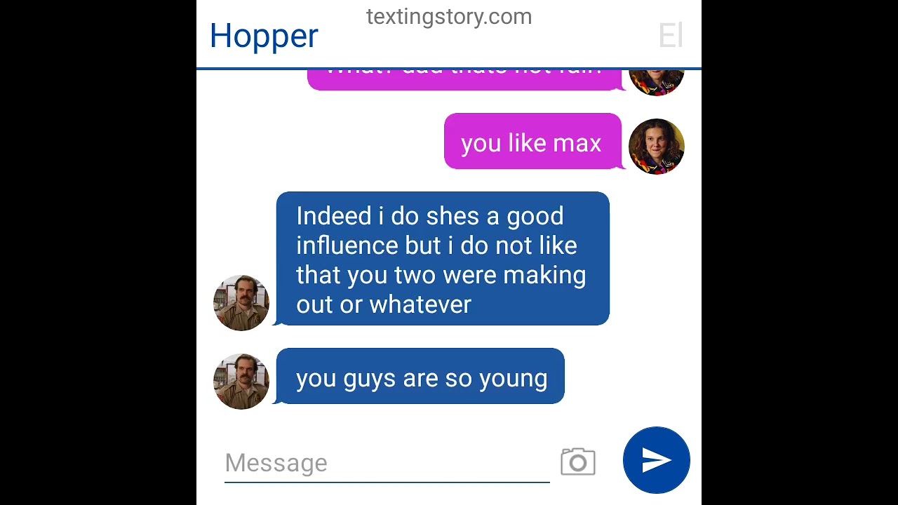 Elmax love texting story (Its short sorry) part 2 soon