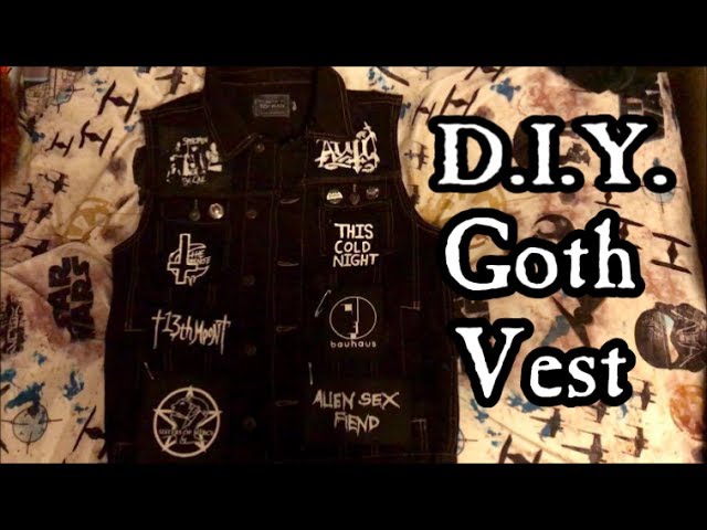 Goth Vest Mods Episode 2: Patches 