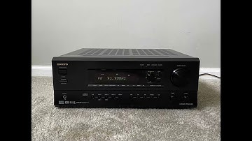 How to Factory Reset Onkyo TX-DS696 5.1 Home Theater Surround Receiver
