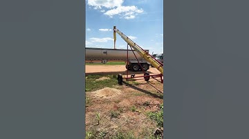 Loading corn trucks on the farm.  #farming