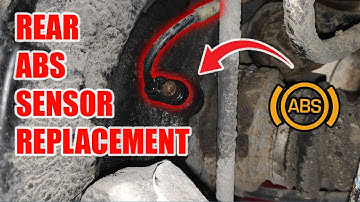 How To Replace Rear ABS Sensor | BMW E90 E91 E92