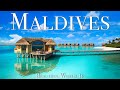 Maldives 4K Paradise Relaxation Film - Relaxing Piano Music - Travel Nature