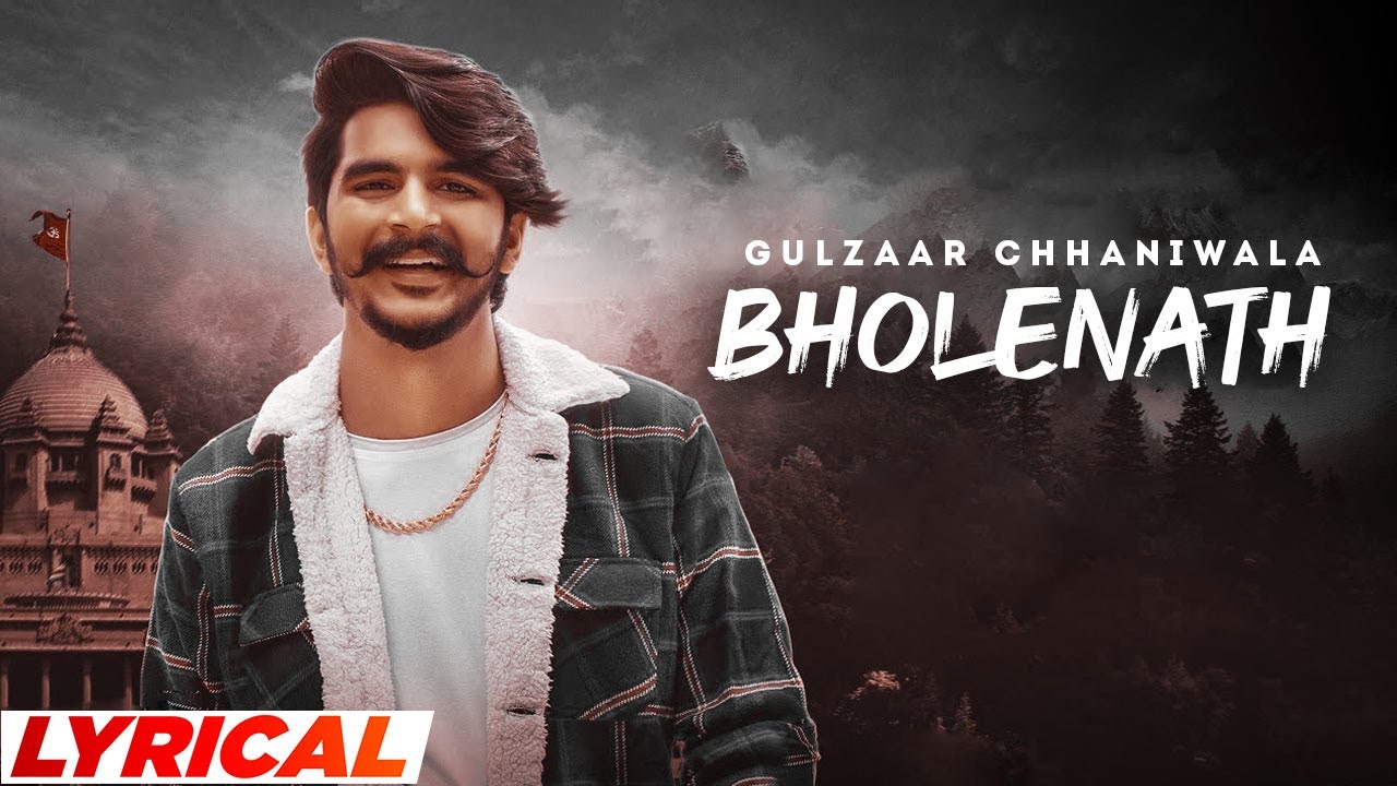 Gulzaar Chhaniwala   Bholenath Lyrical Haryanvi Song 2022  SpeedRecordsHaryanvi